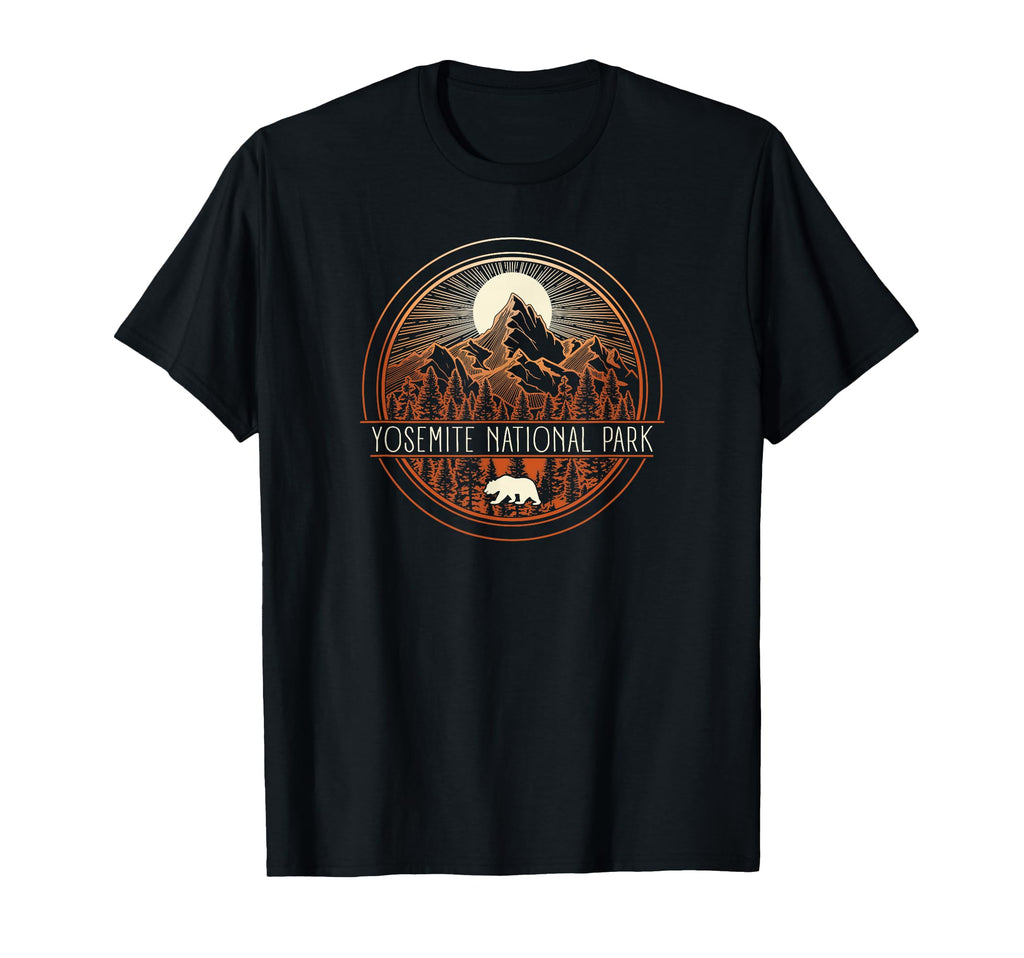 Yosemite National Park Mountain T-Shirt - Trendy Graphic for Adults - T-Shirt, Sweatshirt, Hoodie