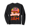 Roller Skating Skate 1970S Sweatshirt - Aesthetic Graphic Unisex - T-Shirt, Sweatshirt, Hoodie