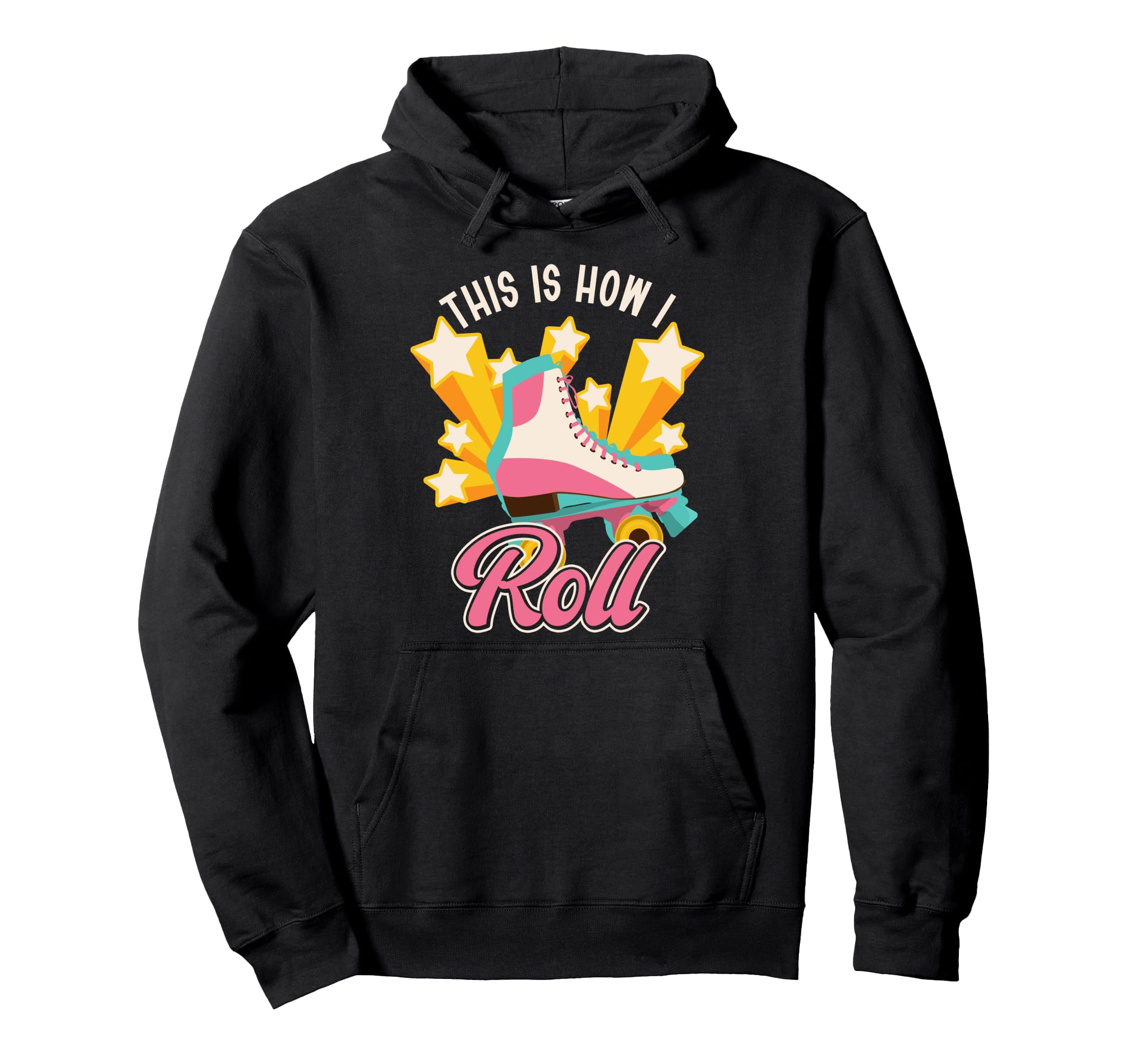 Roller Skating Skate 1970S This Is Hoodie - Custom Art Print for Adults - T-Shirt, Sweatshirt, Hoodie