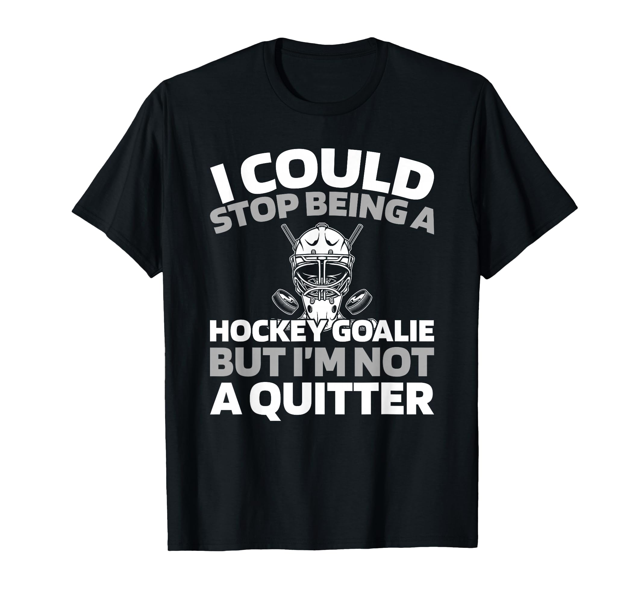 Hockey Goalkeeper Ice Hockey Goalie T-Shirt - Minimalist Print for Adults - T-Shirt, Sweatshirt, Hoodie