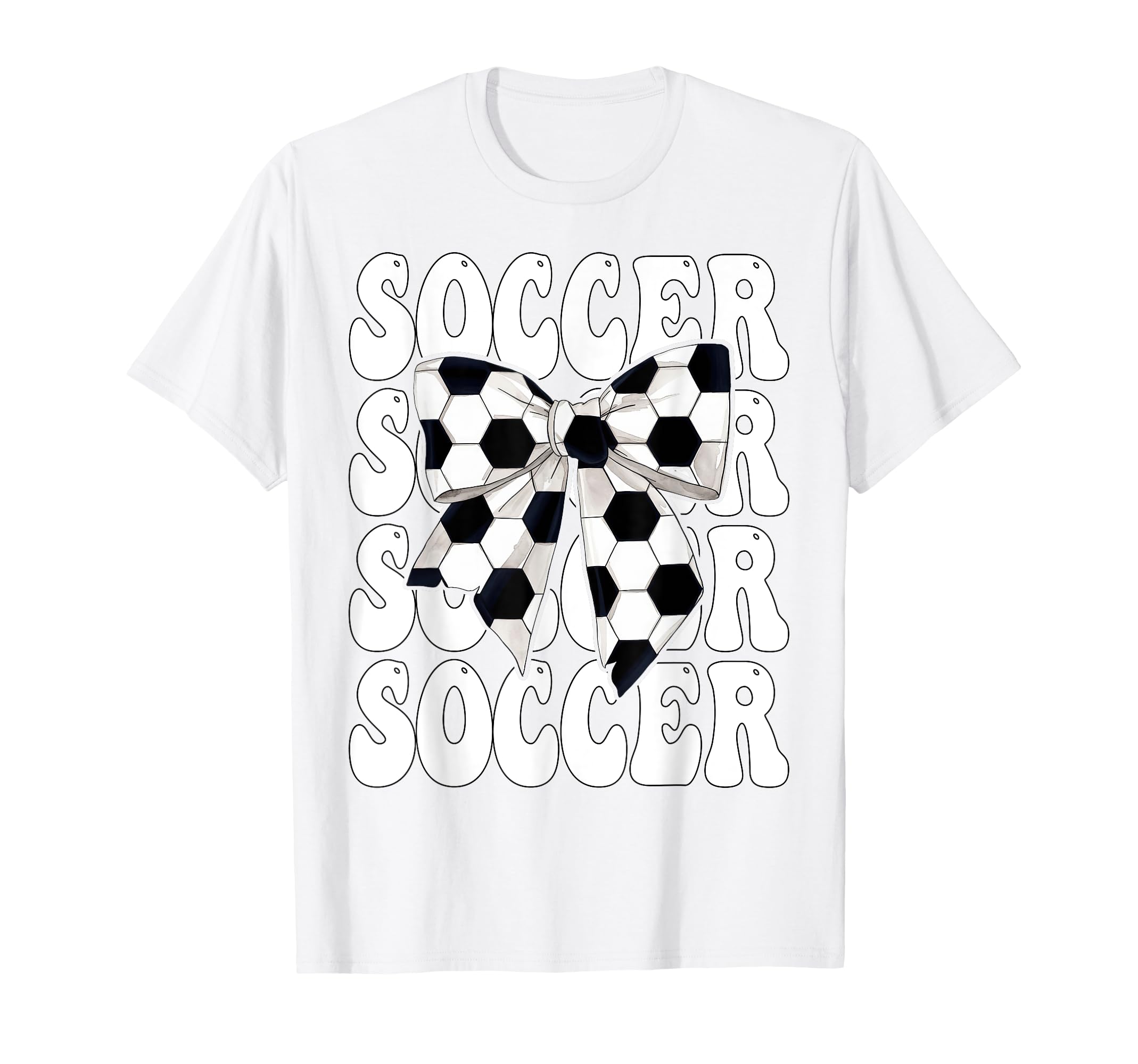 Soccer Soccer Mom Mothers Day Coquette T-Shirt - Fun Novelty Design Unisex - T-Shirt, Sweatshirt, Hoodie