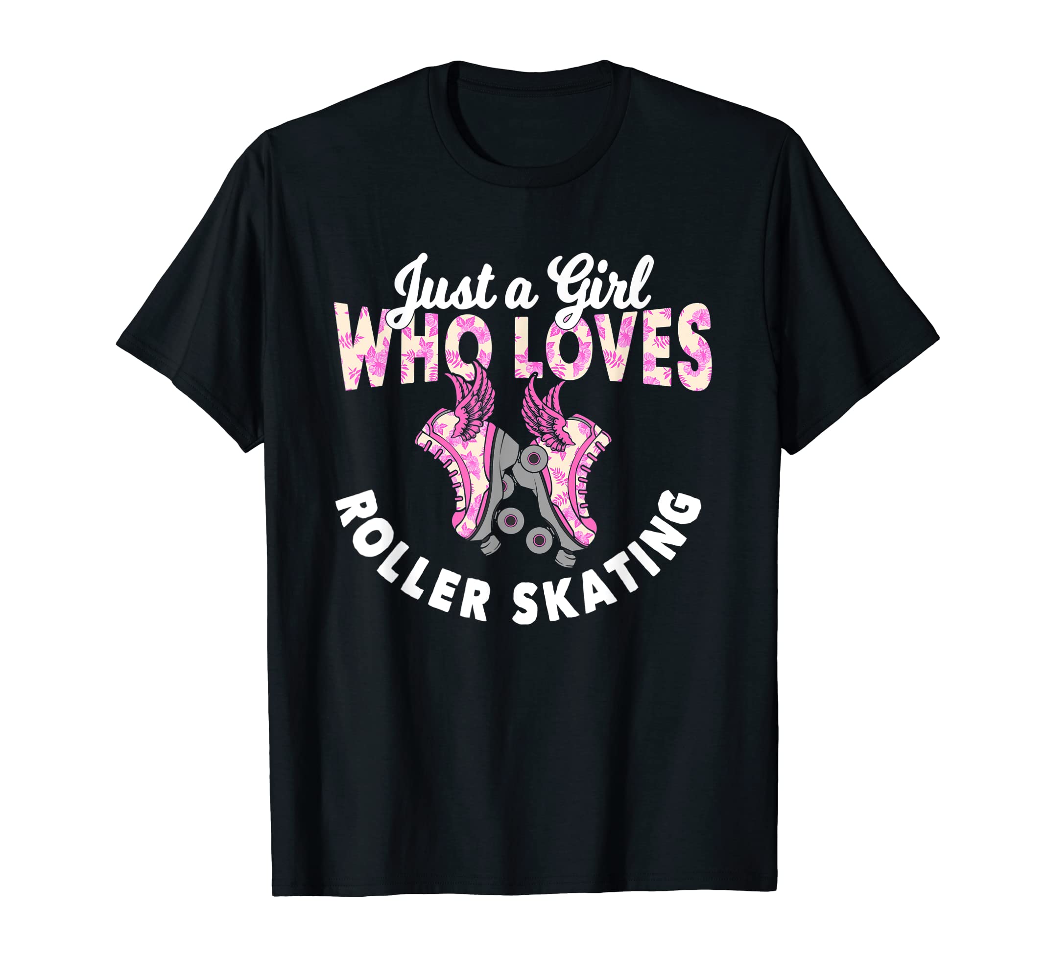 Just Who Loves Roller Skating Roller T-Shirt - Unique Graphic for Adults - T-Shirt, Sweatshirt, Hoodie