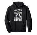 Proud Grandma Soccer Senior Class 2026 Hoodie - Custom Art Print Men Women - T-Shirt, Sweatshirt, Hoodie