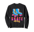 Skate All Day Rollerblades Roller Sweatshirt - Unique Graphic for Adults - T-Shirt, Sweatshirt, Hoodie