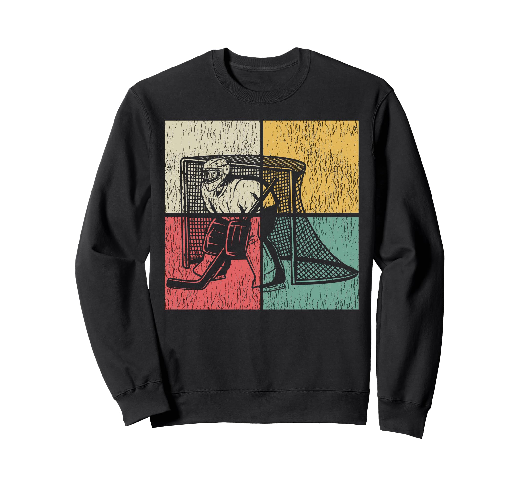 Ice Hockey Goalie Goalkeeper Sweatshirt - Casual Everyday Wear Men Women - T-Shirt, Sweatshirt, Hoodie