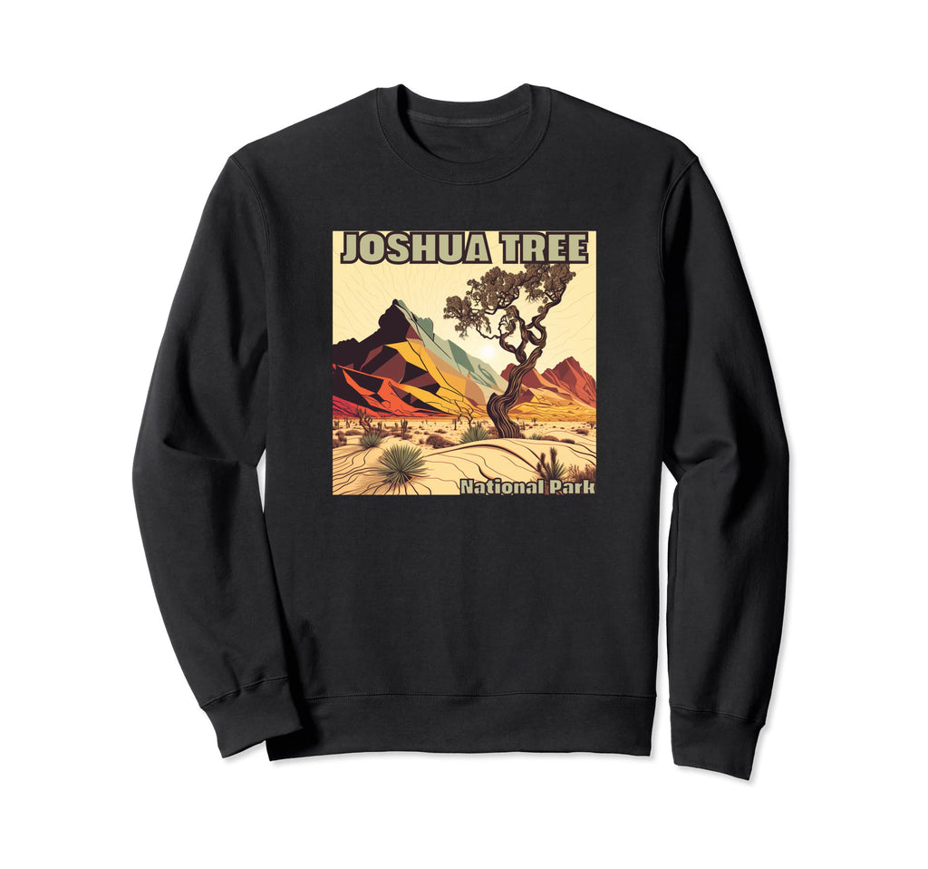 Joshua Tree National Park Desert Sweatshirt - Streetwear Style for Adults - T-Shirt, Sweatshirt, Hoodie