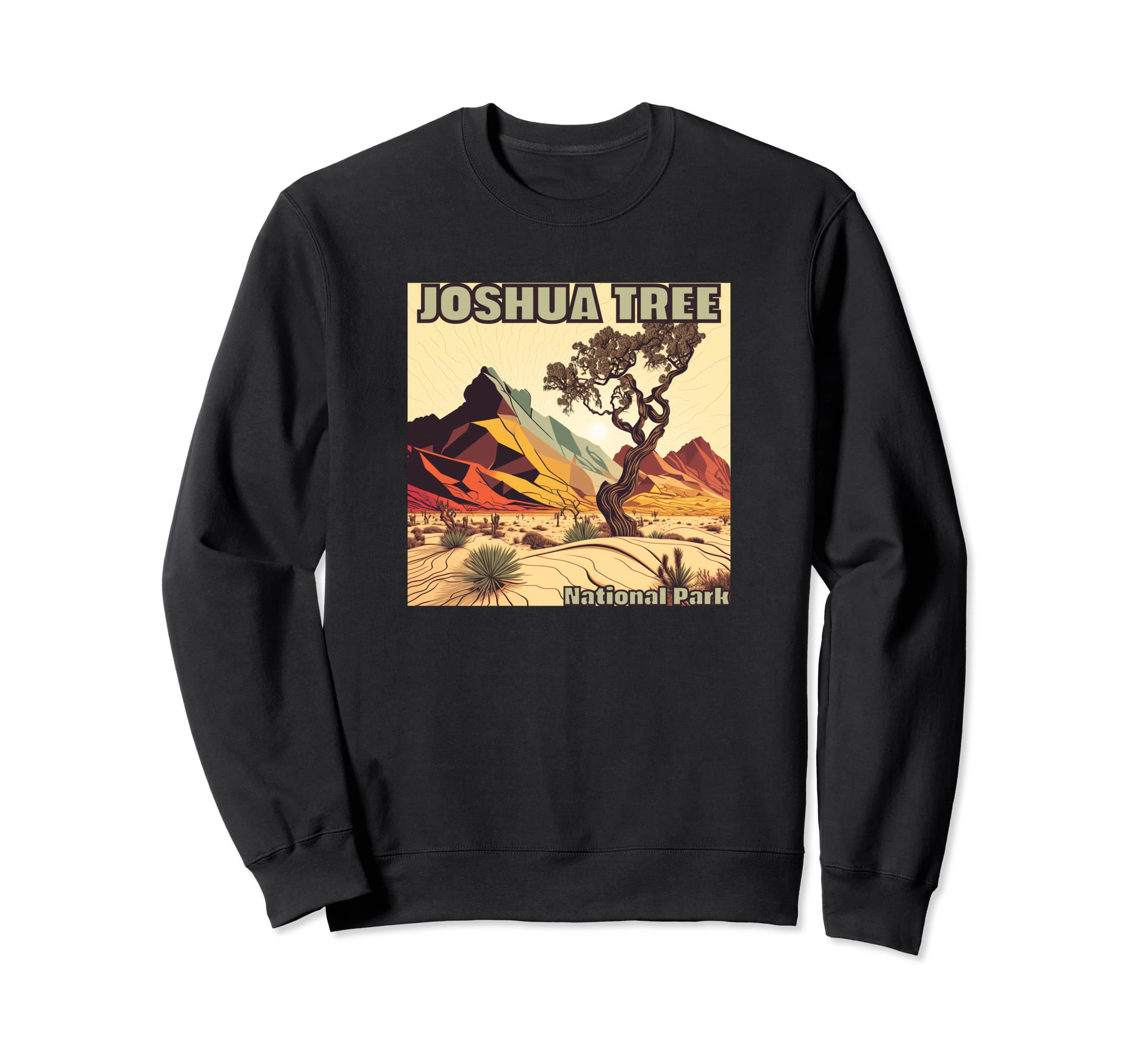 Joshua Tree National Park Desert Sweatshirt - Streetwear Style for Adults - T-Shirt, Sweatshirt, Hoodie