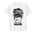 Busy Raising Ballers Soccer And T-Shirt - Casual Everyday Wear Unisex - T-Shirt, Sweatshirt, Hoodie