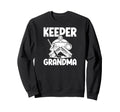 Ice Hockey Keeper Grandma Hockey Sweatshirt - Graphic Print for Adults - T-Shirt, Sweatshirt, Hoodie