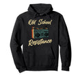 Ghetto Blaster Boombox Cassette Tape Hoodie - Fun Novelty Design Unisex - T-Shirt, Sweatshirt, Hoodie