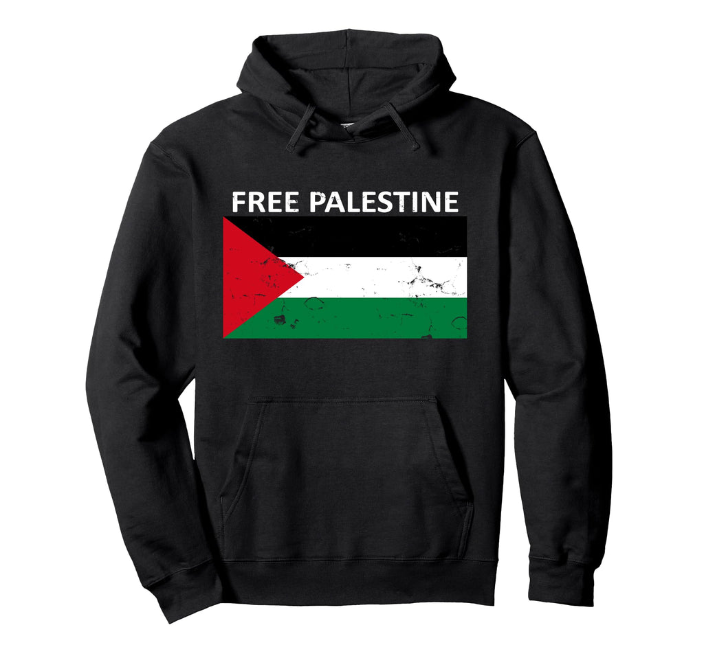Free Palestine Fist Palestine Hoodie - Minimalist Print for Adults - T-Shirt, Sweatshirt, Hoodie