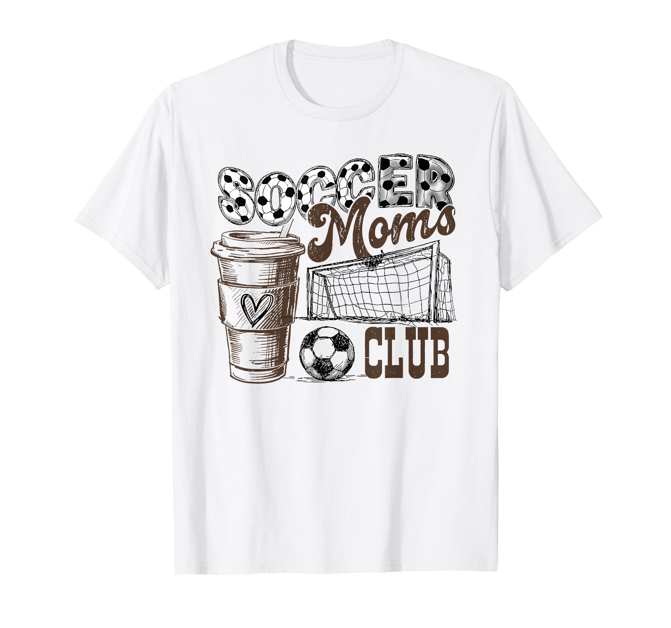 Soccer Moms Club Football Happy Game T-Shirt - Fun Novelty Design Unisex - T-Shirt, Sweatshirt, Hoodie