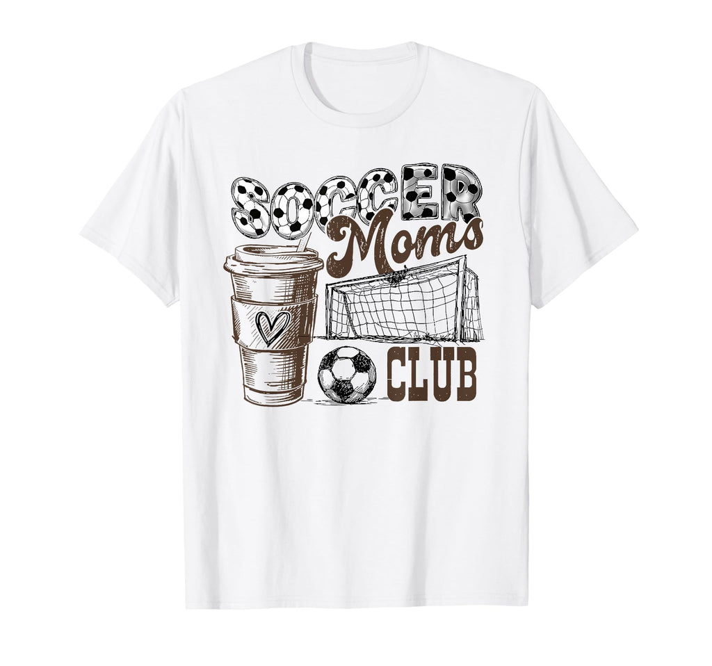 Soccer Moms Club Football Happy Game T-Shirt - Custom Art Print for Adults - T-Shirt, Sweatshirt, Hoodie