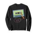 Old School Pencil Cassette Tape Sweatshirt - Custom Art Print Unisex - T-Shirt, Sweatshirt, Hoodie