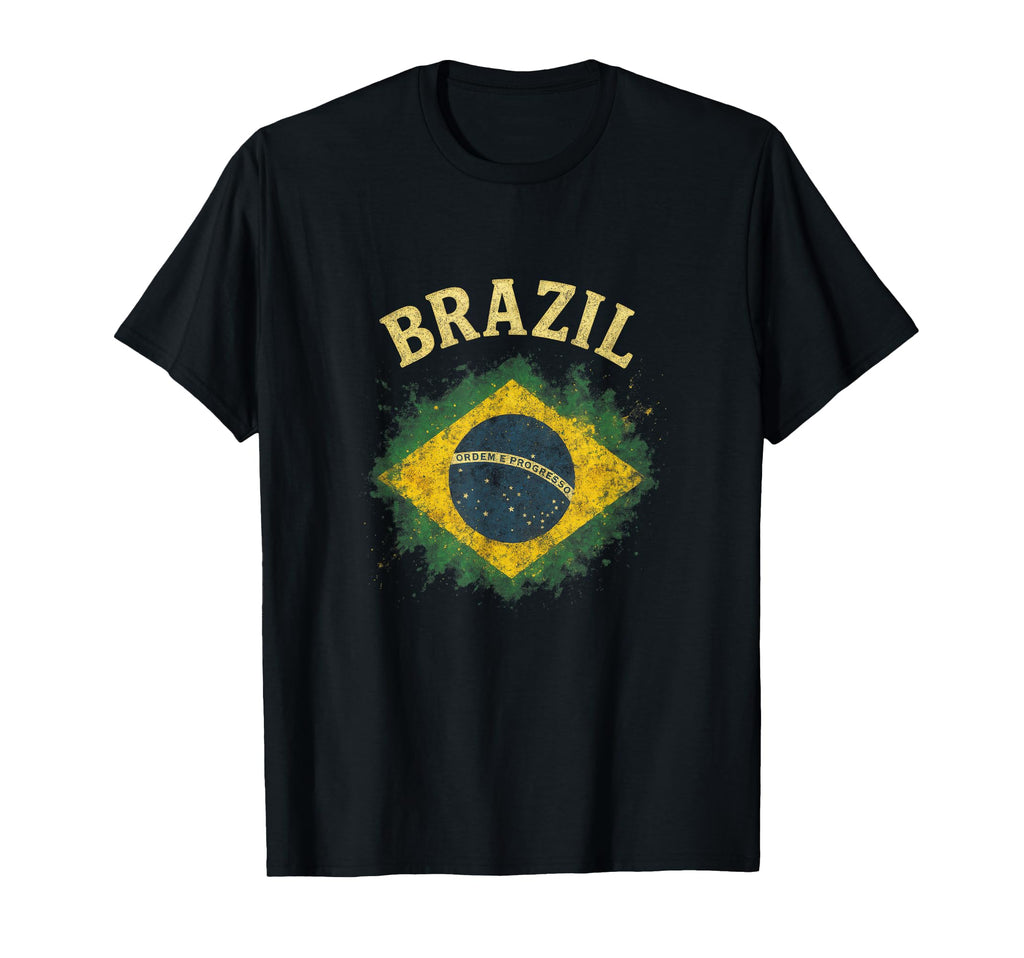 Brazil Brazilian Soccer Pride Flag T-Shirt - Novelty Apparel Men Women - T-Shirt, Sweatshirt, Hoodie