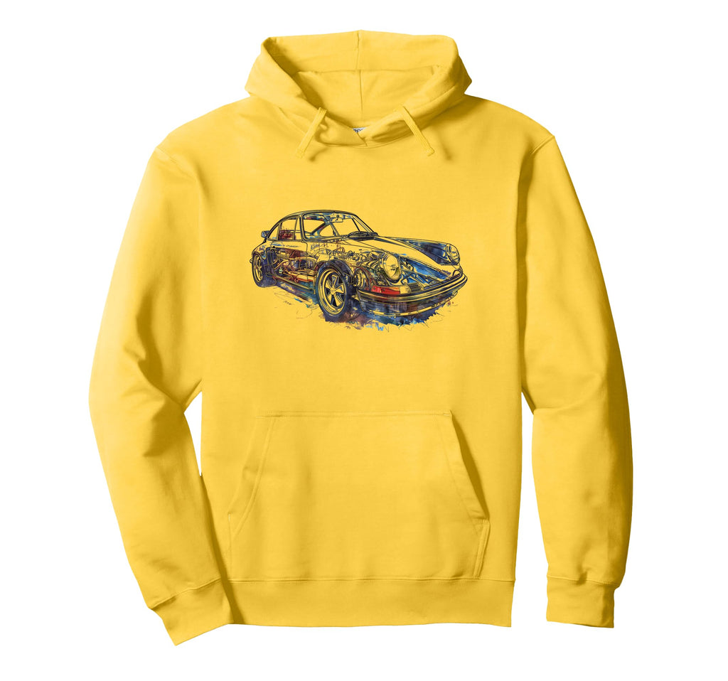 911 Sports Car Hoodie - Custom Art Print Men Women - T-Shirt, Sweatshirt, Hoodie