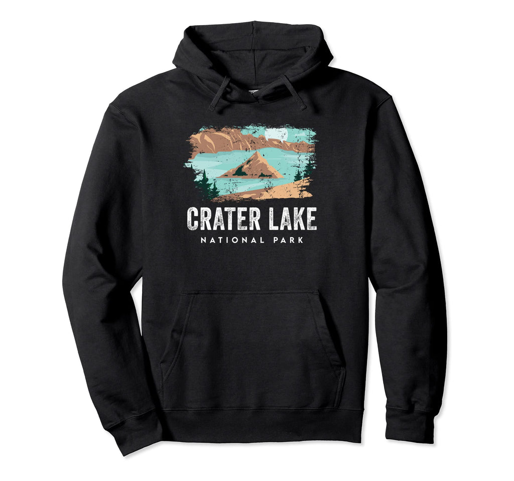 Crater Lake National Park Oregon Crater Hoodie - Novelty Apparel Unisex - T-Shirt, Sweatshirt, Hoodie