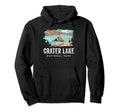 Crater Lake National Park Oregon Crater Hoodie - Novelty Apparel Unisex - T-Shirt, Sweatshirt, Hoodie