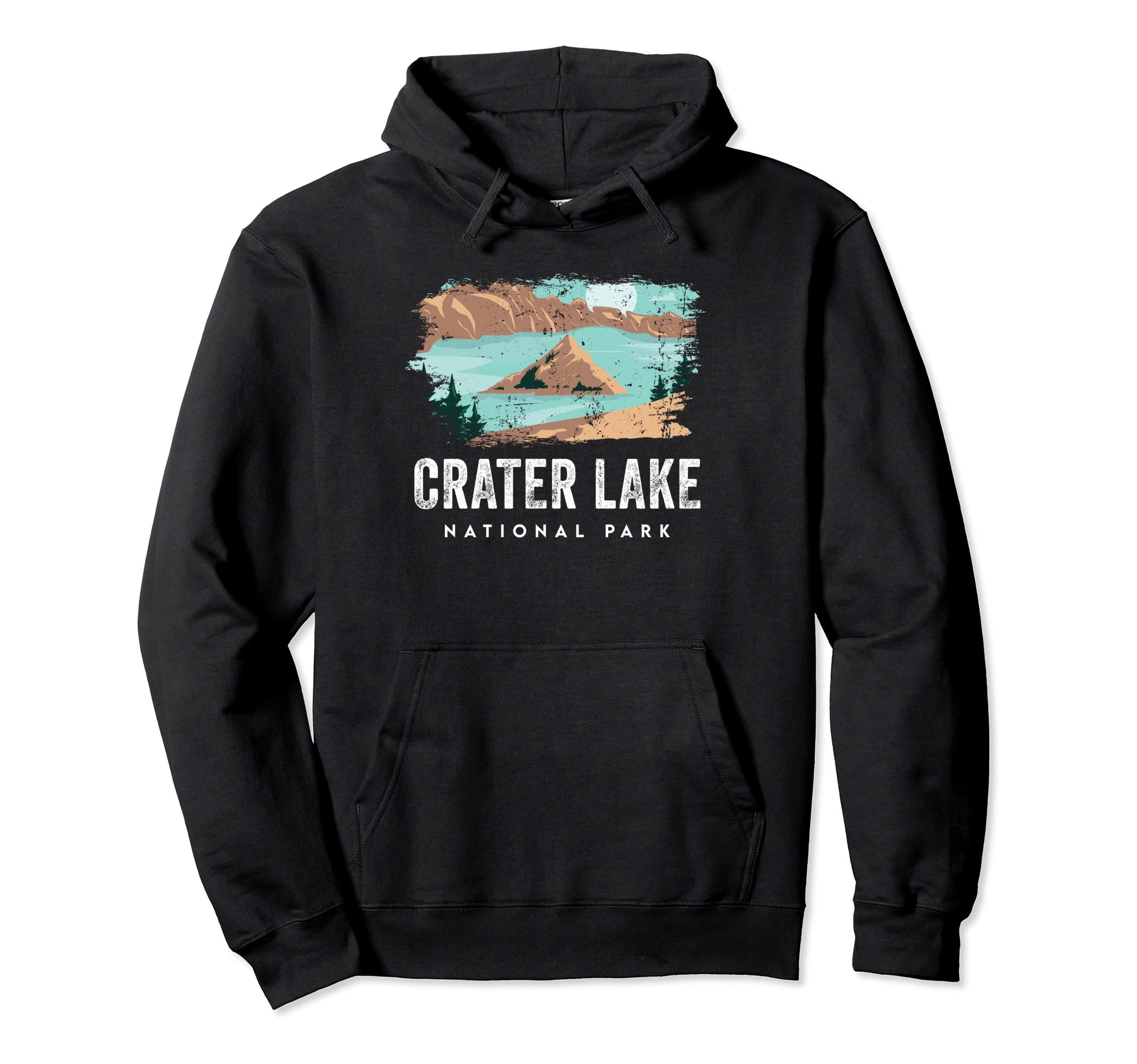 Crater Lake National Park Oregon Crater Hoodie - Novelty Apparel Unisex - T-Shirt, Sweatshirt, Hoodie