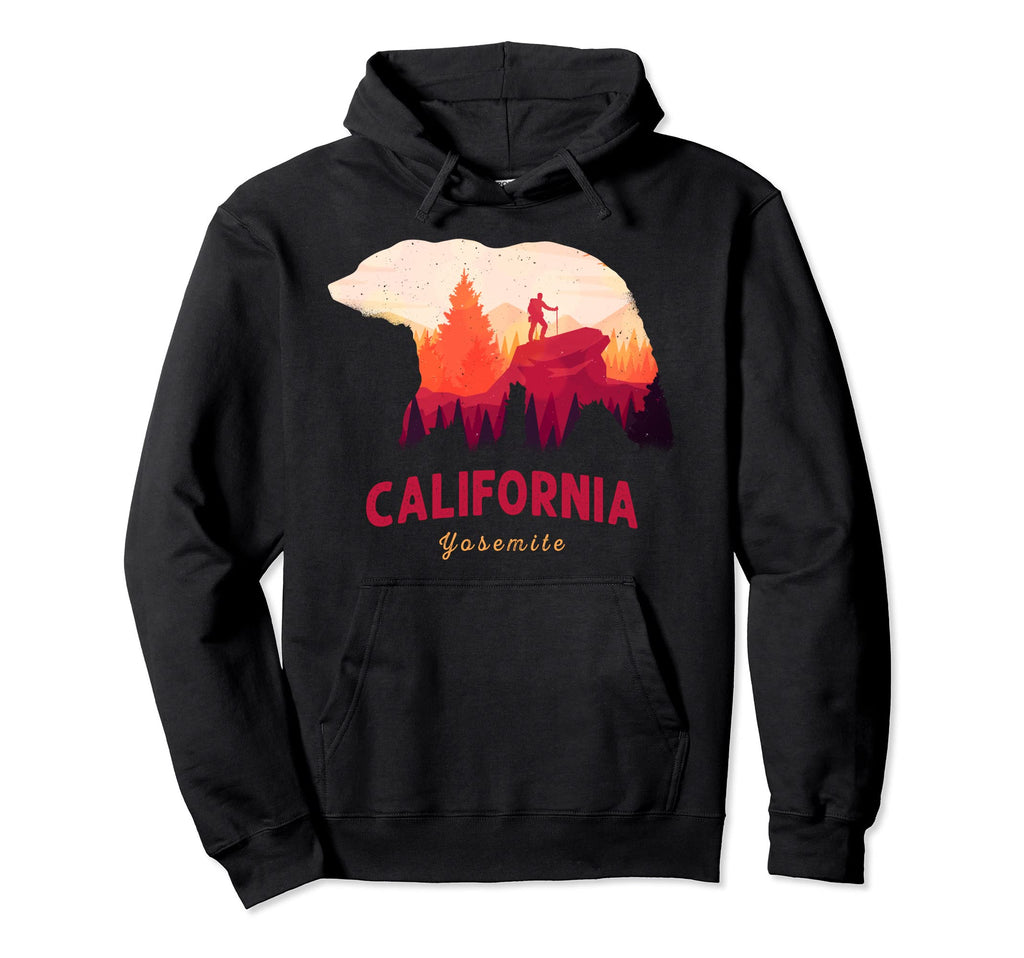 Yosemite National Park Hoodie - Aesthetic Graphic Men Women - T-Shirt, Sweatshirt, Hoodie