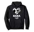 Nana Life Heart Funny Soccer Hockey Hoodie - Custom Art Print for Adults - T-Shirt, Sweatshirt, Hoodie