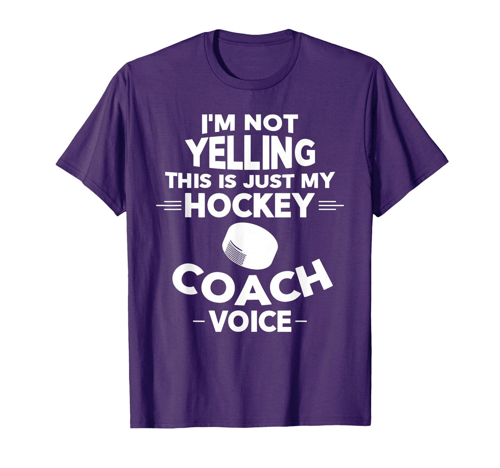 Im Not Yelling This Is Just My Hockey T-Shirt - Trendy Graphic Unisex - T-Shirt, Sweatshirt, Hoodie