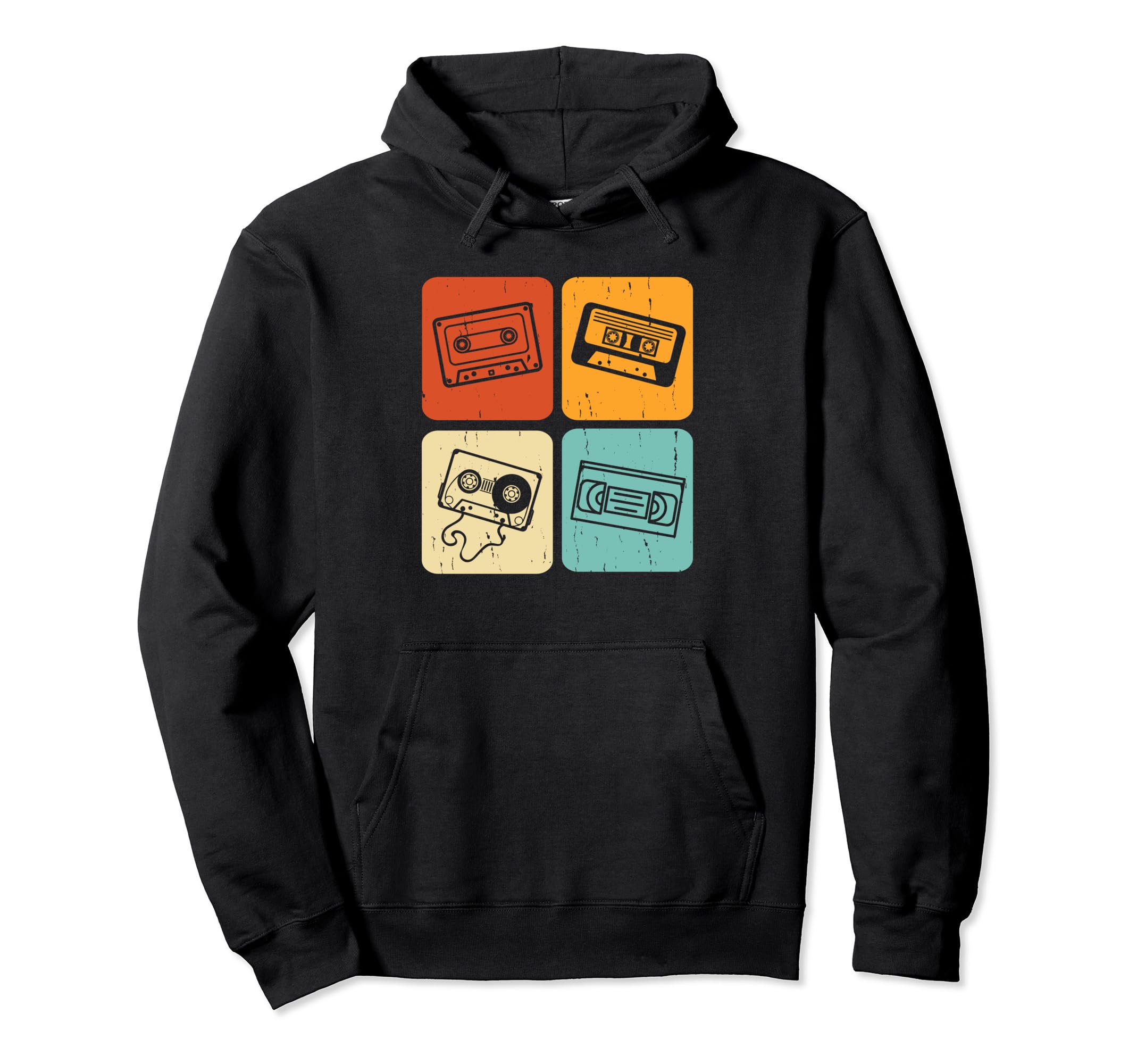 Music Cassette Mixtape Funny Music Hoodie - Aesthetic Graphic for Adults - T-Shirt, Sweatshirt, Hoodie