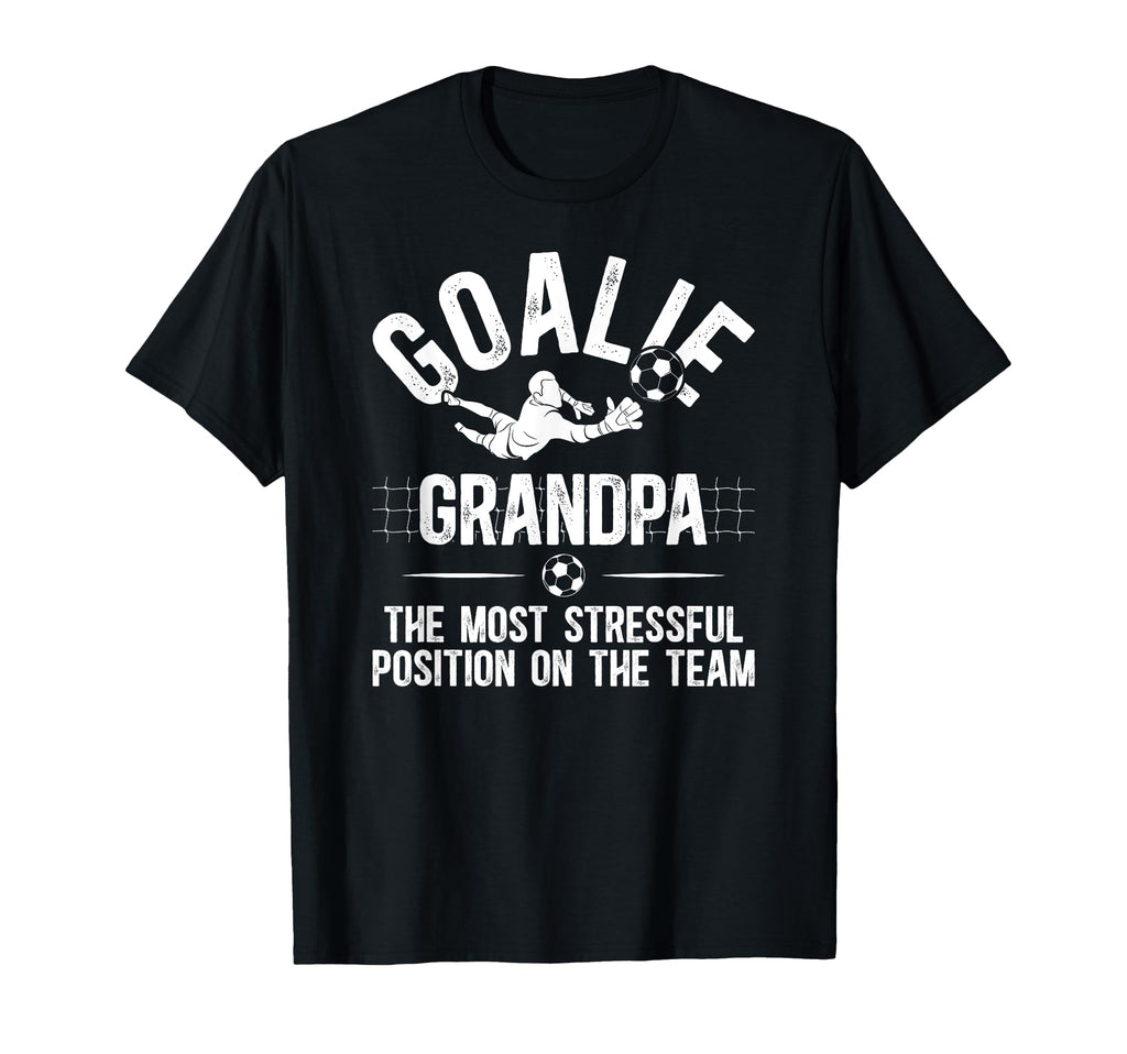 Funny Soccer Goalie Grandpa Soccer T-Shirt - Aesthetic Graphic for Adults - T-Shirt, Sweatshirt, Hoodie