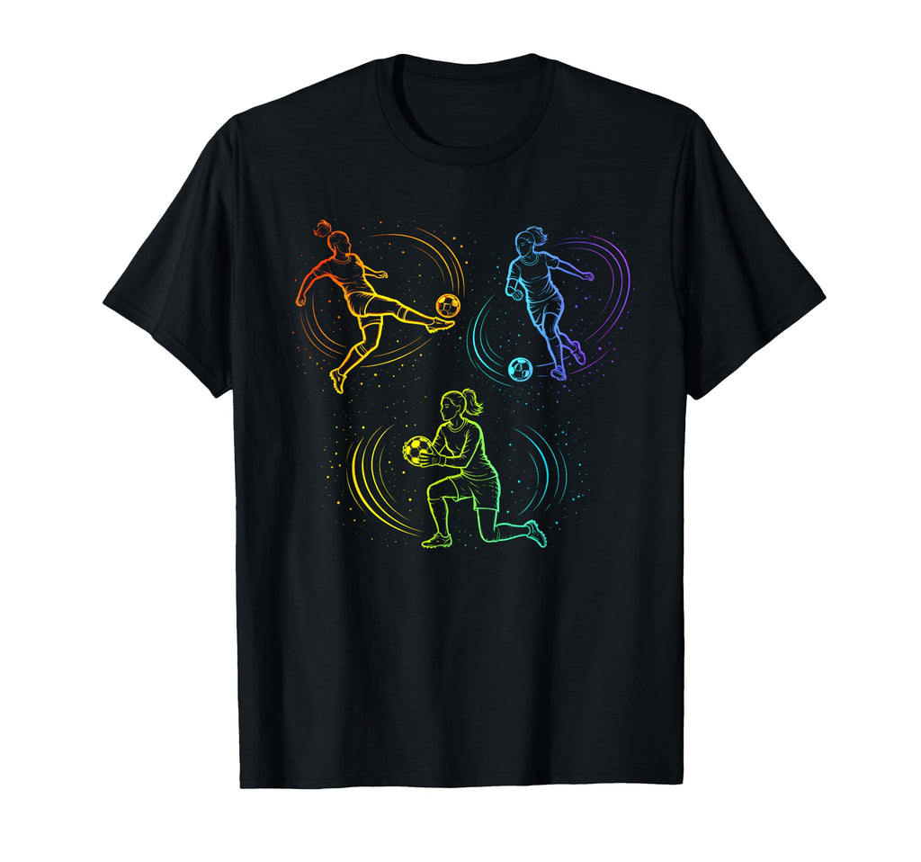 Womens Soccer Goalie Soccer Player T-Shirt - Custom Art Print Men Women - T-Shirt, Sweatshirt, Hoodie