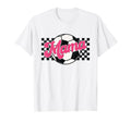 Soccer Mama Checkered Funny Sporty T-Shirt - Novelty Apparel Men Women - T-Shirt, Sweatshirt, Hoodie