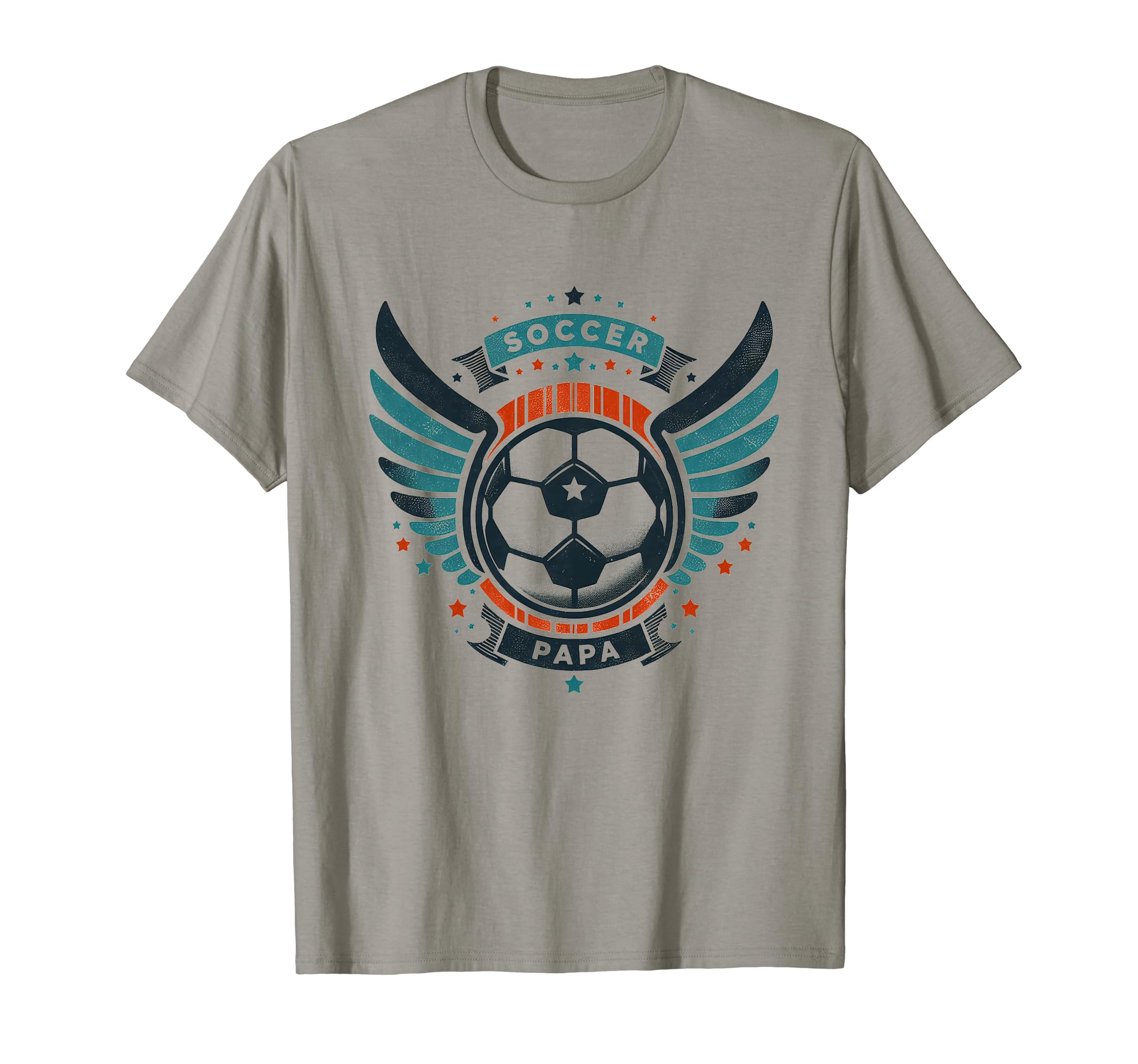 Soccer Papa Family Matching Dad Fathers T-Shirt - Novelty Apparel Unisex - T-Shirt, Sweatshirt, Hoodie