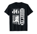 Soccer Biggest Fan Number 54 Proud T-Shirt - Graphic Print for Adults - T-Shirt, Sweatshirt, Hoodie