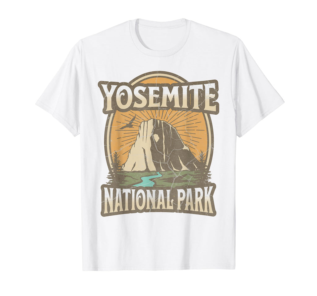 Yosemite National Park California Usa Hoodie - Novelty Apparel Unisex - T-Shirt, Sweatshirt, Hoodie