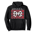 Soccer Cousin Coquette Soccer Player Hoodie - Streetwear Style Men Women - T-Shirt, Sweatshirt, Hoodie