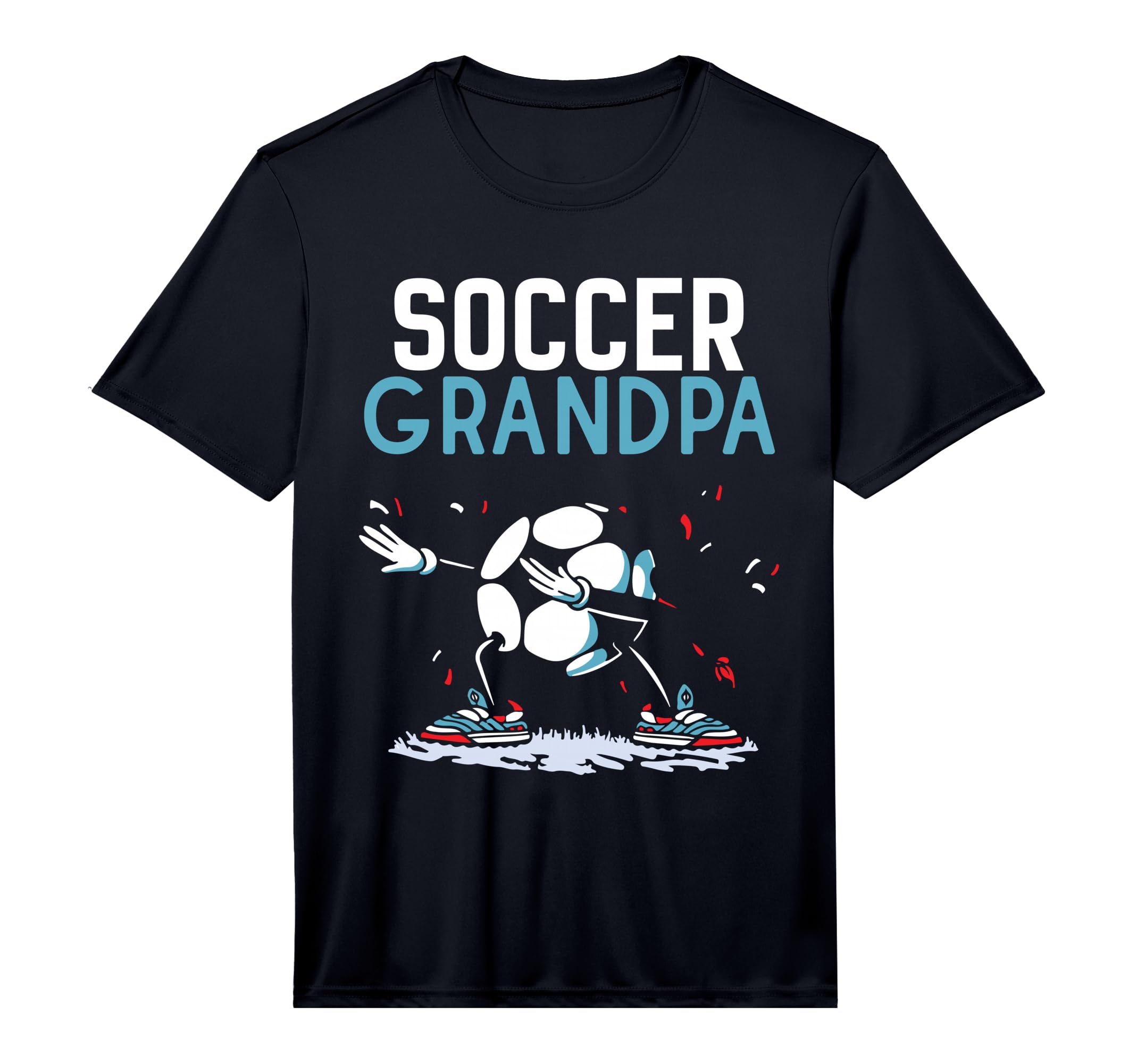 Soccer Grandpa Game Match Football Player T-Shirt - Unique Graphic Unisex - T-Shirt, Sweatshirt, Hoodie