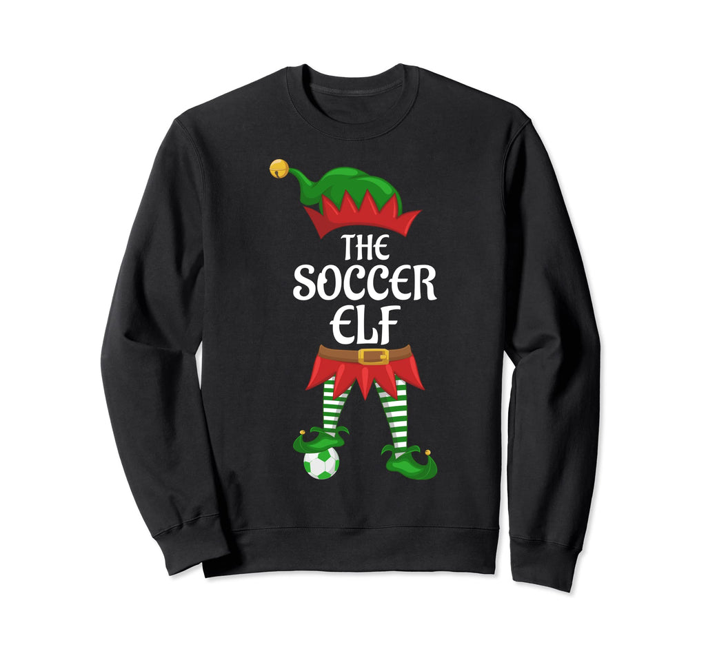 Soccer Elf Family Matching Group Party Sweatshirt - Minimalist Print Unisex - T-Shirt, Sweatshirt, Hoodie