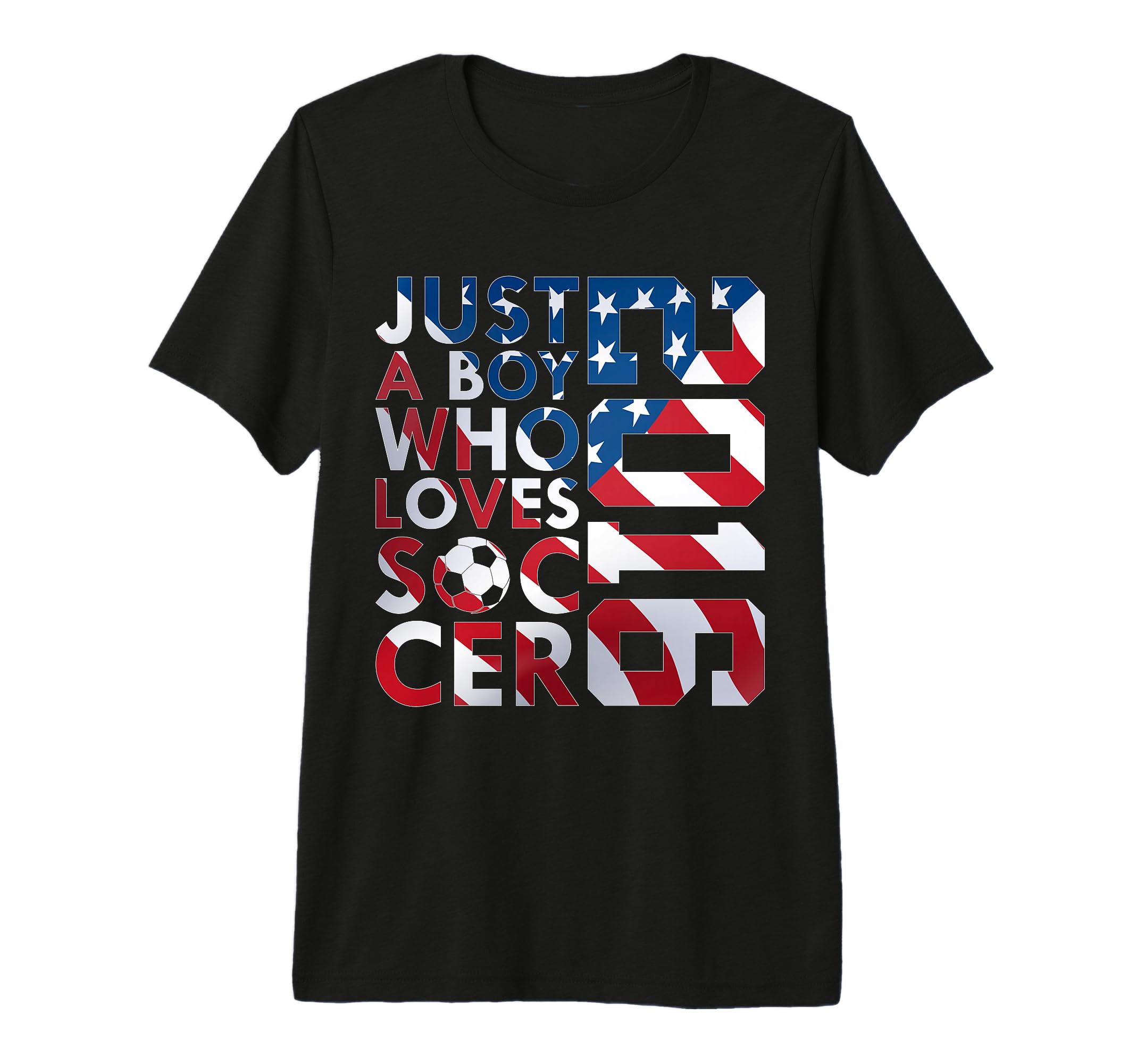 Mens 2016 Just Who Loves Soccer 10Th T-Shirt - Trendy Graphic for Adults - T-Shirt, Sweatshirt, Hoodie