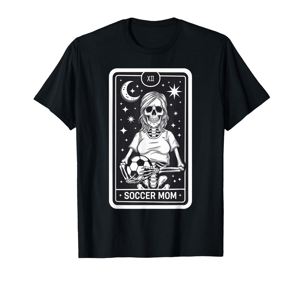 Soccer Mom Tarot Card T-Shirt - Unique Graphic for Adults - T-Shirt, Sweatshirt, Hoodie