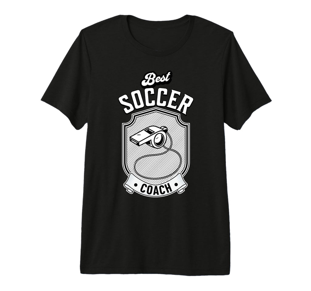 Fun Gift Best Soccer Coach Tri Blend T-Shirt - Graphic Print for Adults - T-Shirt, Sweatshirt, Hoodie