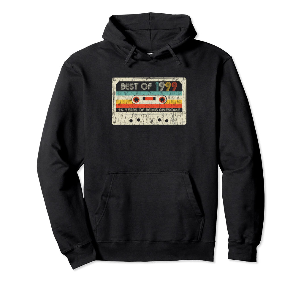 24Th Birthday Gifts Best 1999 Hoodie - Casual Everyday Wear Unisex - T-Shirt, Sweatshirt, Hoodie