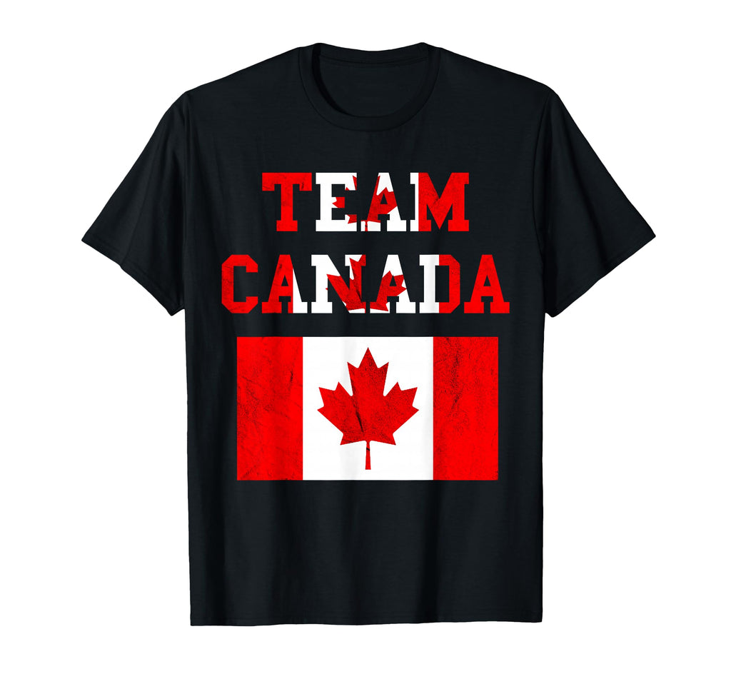 Team Canada Maple Leaf Canadian Soccer T-Shirt - Trendy Graphic Men Women - T-Shirt, Sweatshirt, Hoodie