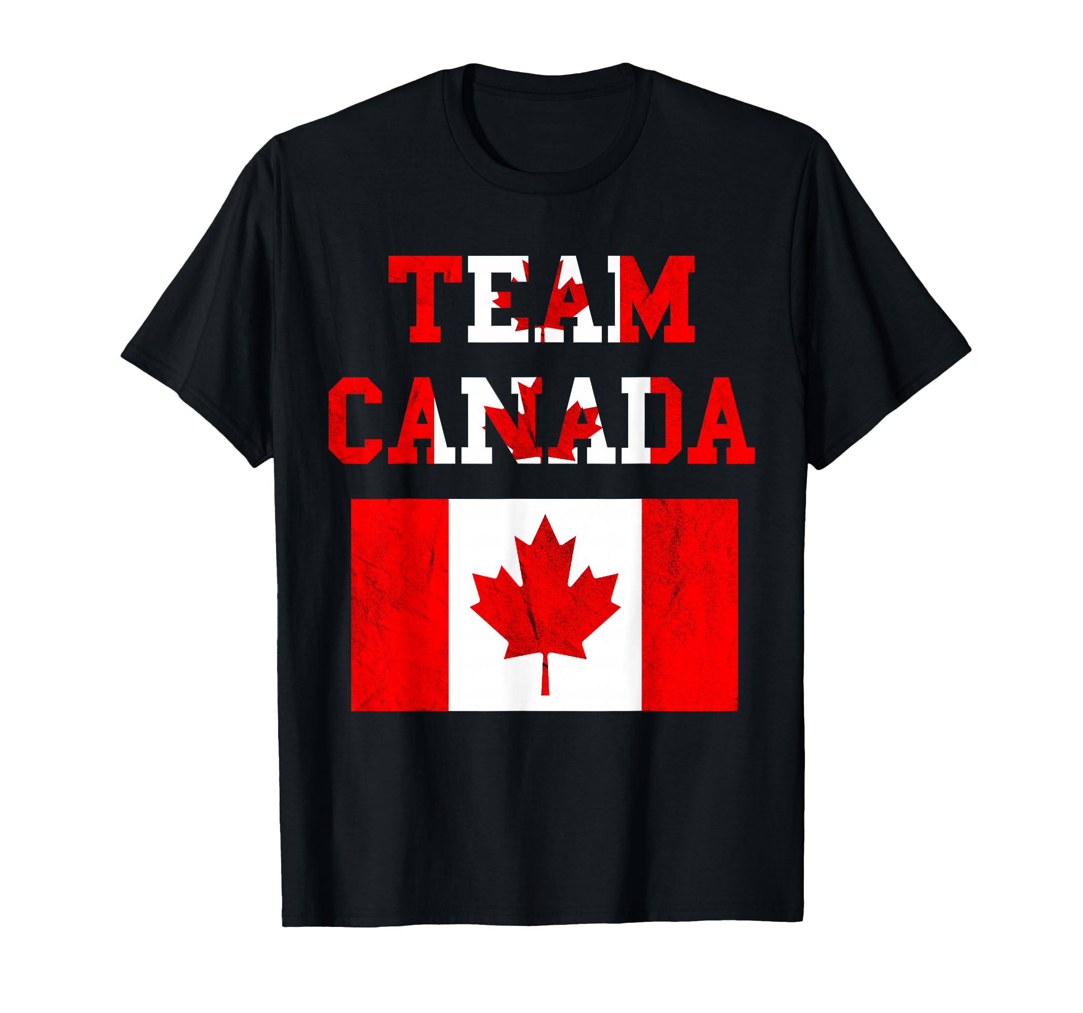 Team Canada Maple Leaf Canadian Soccer T-Shirt - Trendy Graphic Men Women - T-Shirt, Sweatshirt, Hoodie