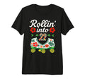 Roller Skate Floral Rollin Into 22 T-Shirt - Fun Novelty Design for Adults - T-Shirt, Sweatshirt, Hoodie