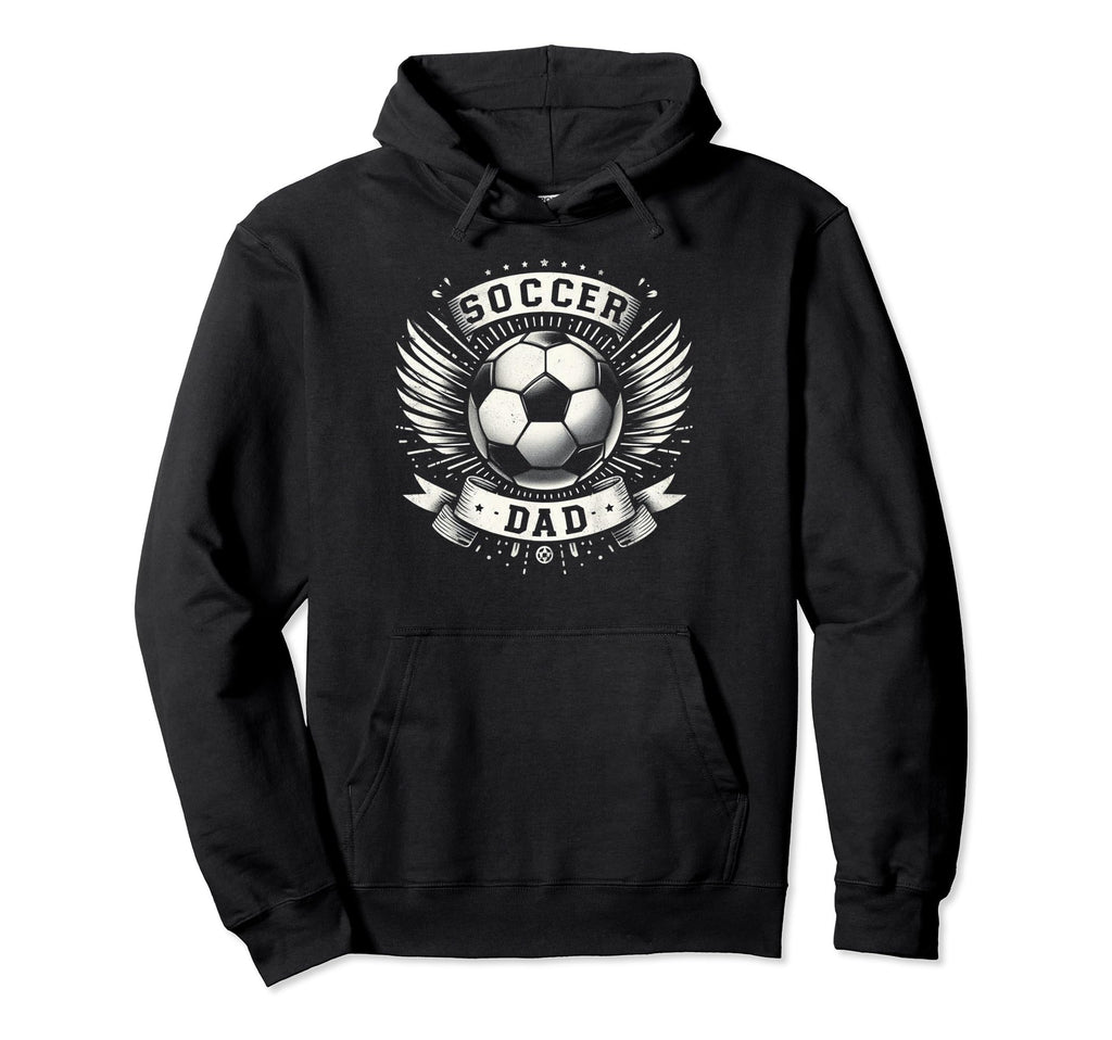 Soccer Dad Family Matching Dad Fathers Hoodie - Custom Art Print Men Women - T-Shirt, Sweatshirt, Hoodie