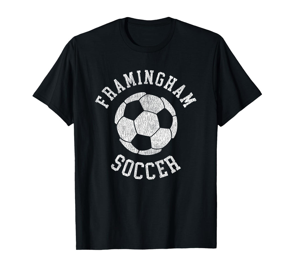 Framingham Soccer Distressed 90S T-Shirt - Unique Graphic Men Women - T-Shirt, Sweatshirt, Hoodie