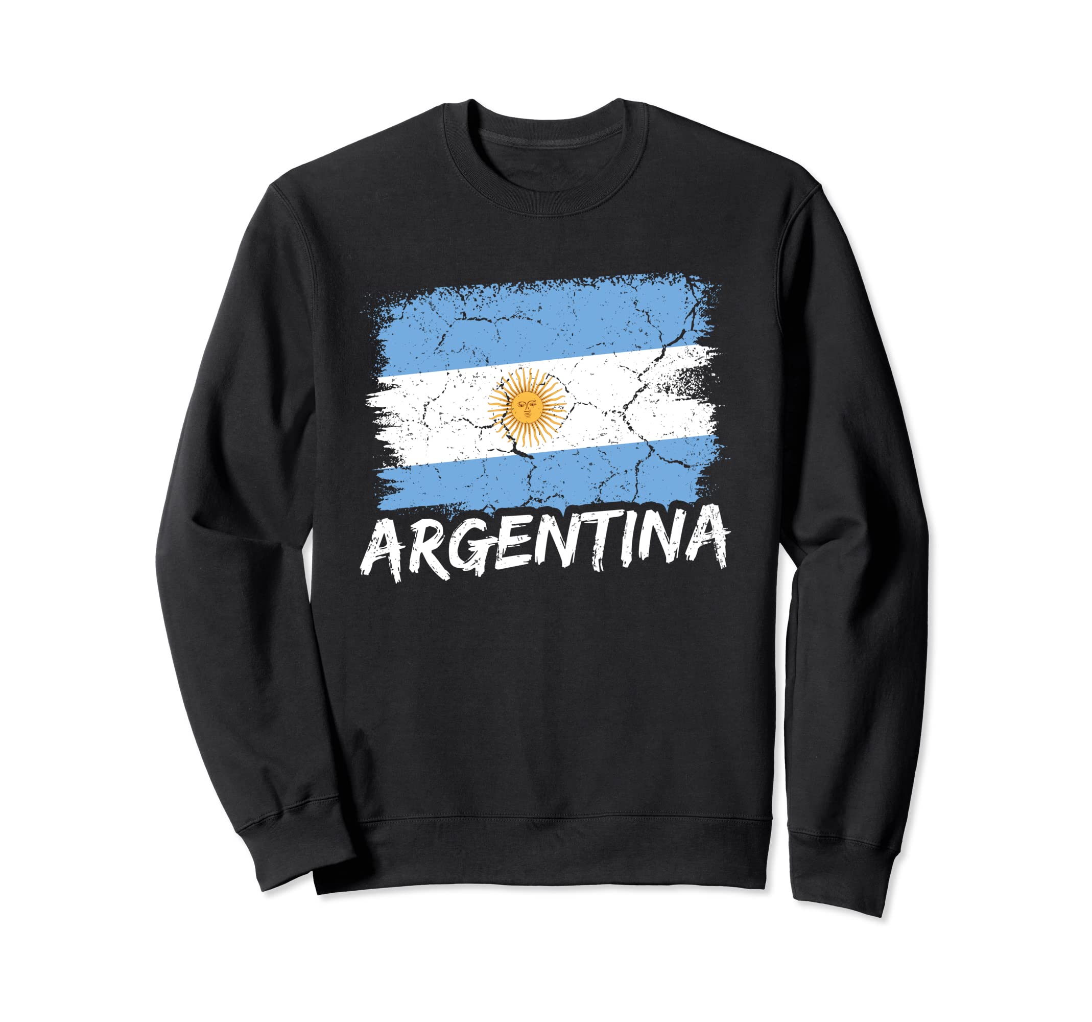 Argentina Flag Football Fan Soccer Team Sweatshirt - Unique Graphic Unisex - T-Shirt, Sweatshirt, Hoodie