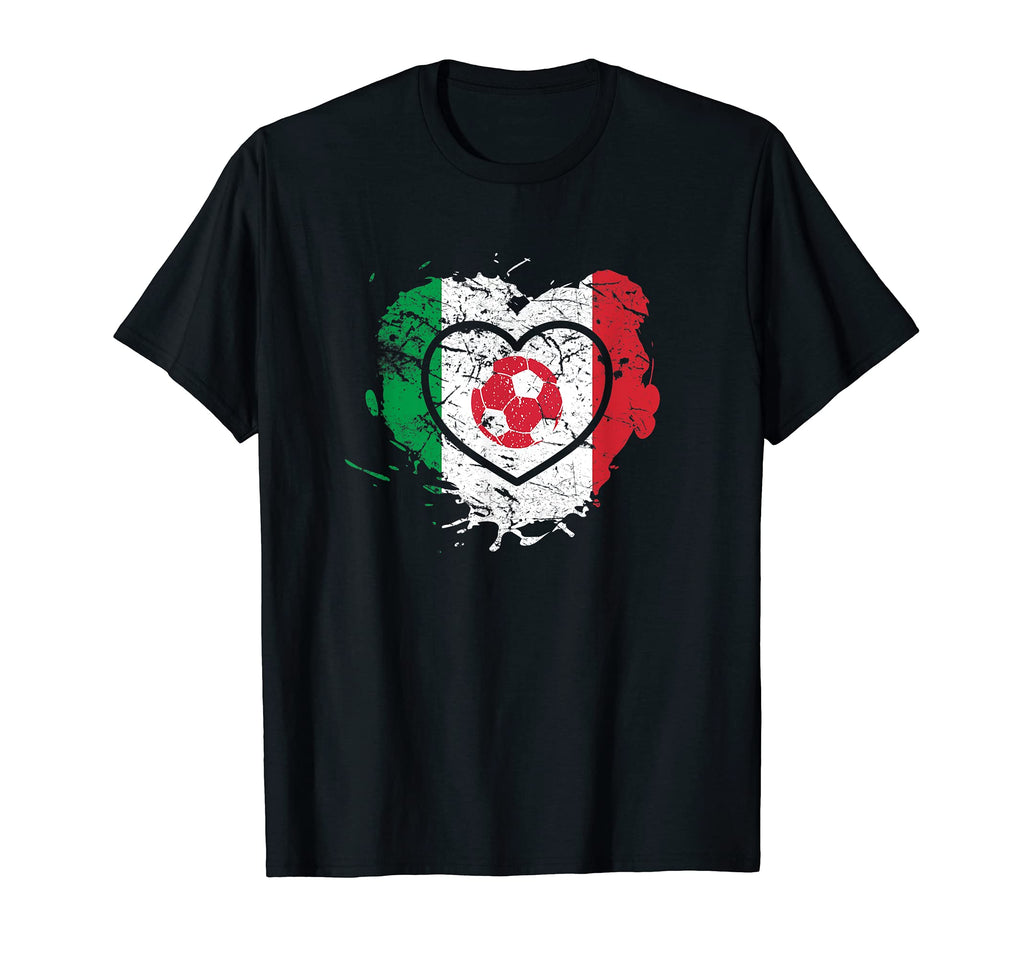 Azzurri I Love Soccer And Italia T-Shirt - Unique Graphic for Adults - T-Shirt, Sweatshirt, Hoodie