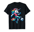 Footballer Unicorn Fans Soccer Team T-Shirt - Trendy Graphic for Adults - T-Shirt, Sweatshirt, Hoodie