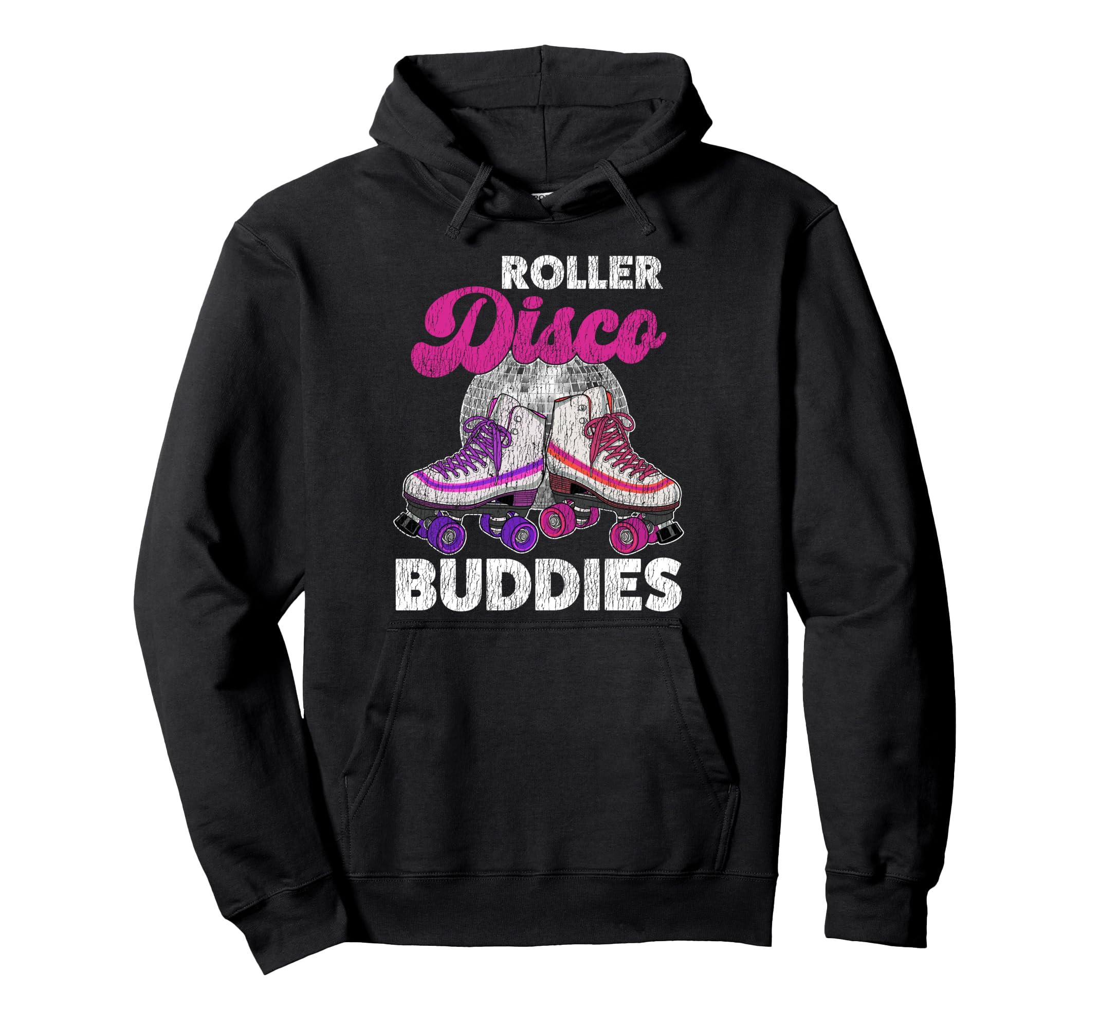 Roller Skating Skate 1970S Roller Hoodie - Minimalist Print for Adults - T-Shirt, Sweatshirt, Hoodie