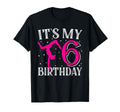 Its My Six 6Th Birthday Gymnastic T-Shirt - Custom Art Print Men Women - T-Shirt, Sweatshirt, Hoodie